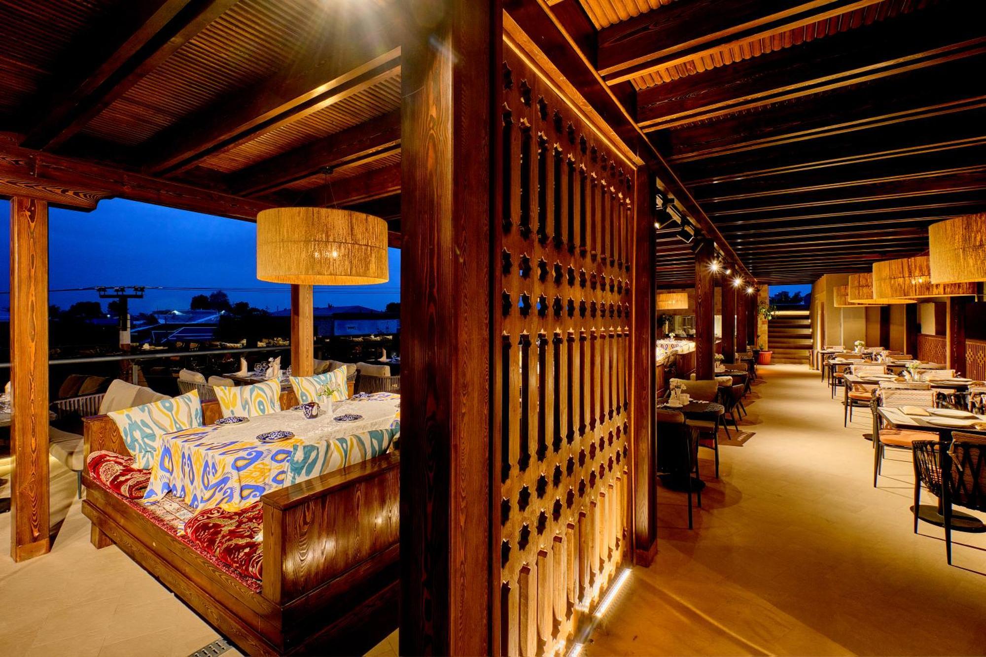 Kosh Havuz Boutique Hotel Samarkand Bagian luar foto