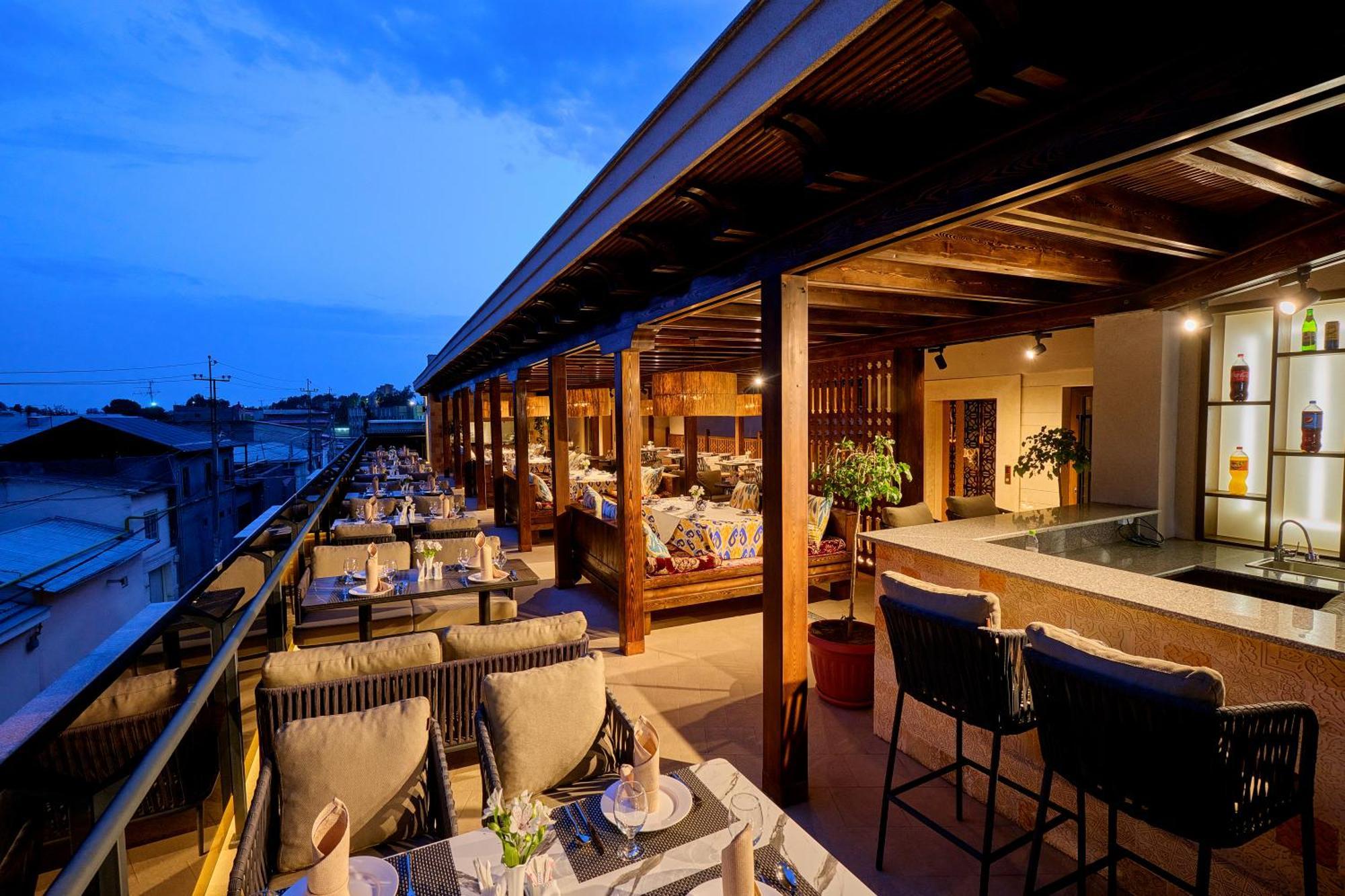 Kosh Havuz Boutique Hotel Samarkand Bagian luar foto