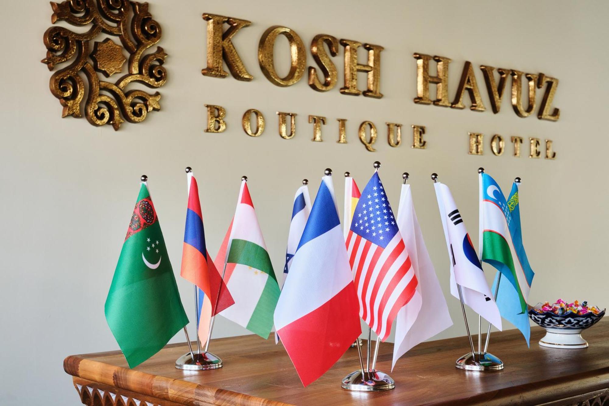 Kosh Havuz Boutique Hotel Samarkand Bagian luar foto